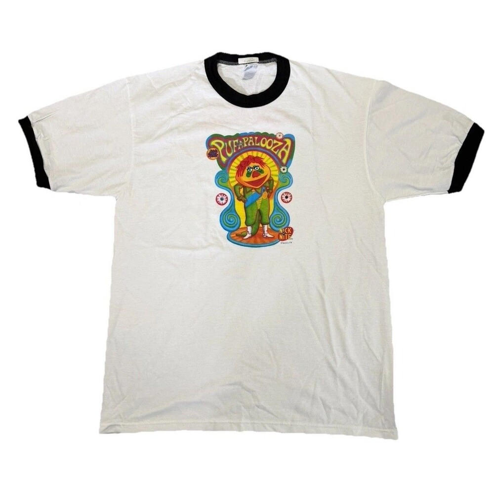 NWT 1995 Nick At Nite Pufapalooza Hr Pufnstuf Bugaloos Band Ringer Nickelodeon